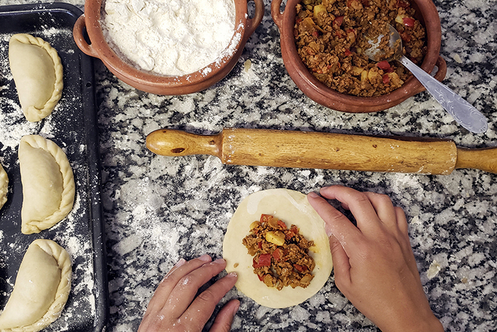 Learn how to make vegan empanadas